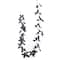 5ft. Black Butterfly Coiled Garland by Ashland®